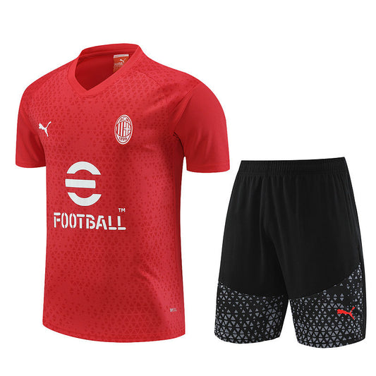 Ac Milan Red Short Training Set 23/24