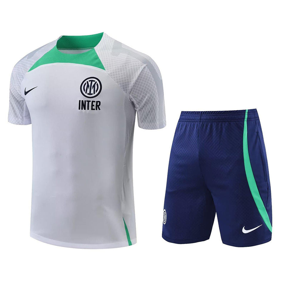 Inter Milan White Short Training Set 22/23