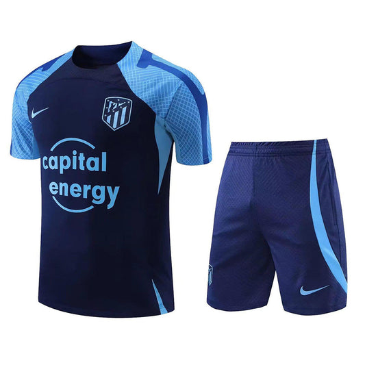 Atletico Madrid Navy Blue Short Training Set 22/23