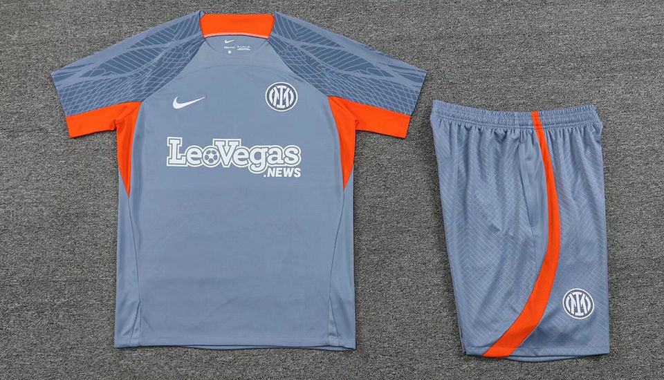 Inter Milan Grey Short Training Set 23/24