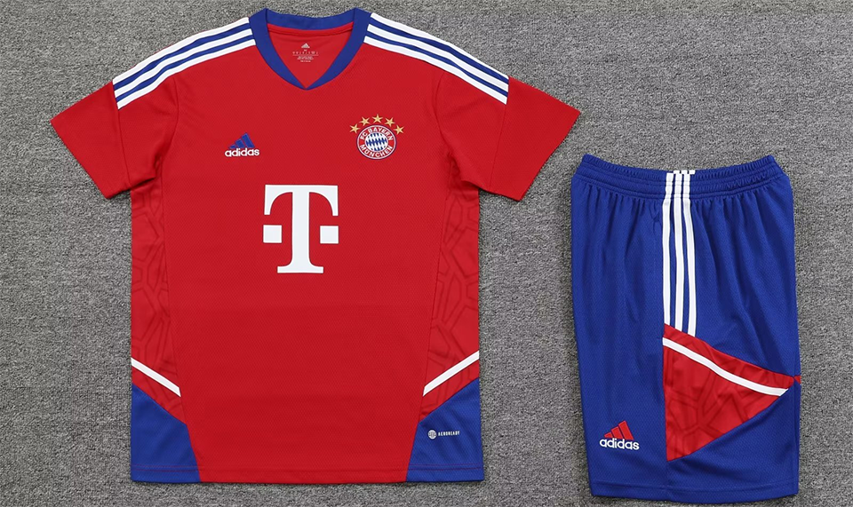 Bayern Red Short Training Set 23/24