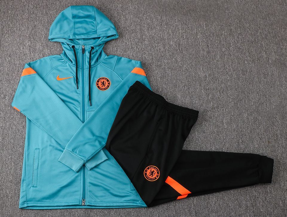 Chelsea Blue Hoody Tracksuit 22/23