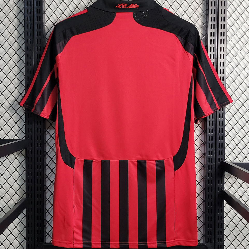 Ac Milan Retro Home Kit 2007/08