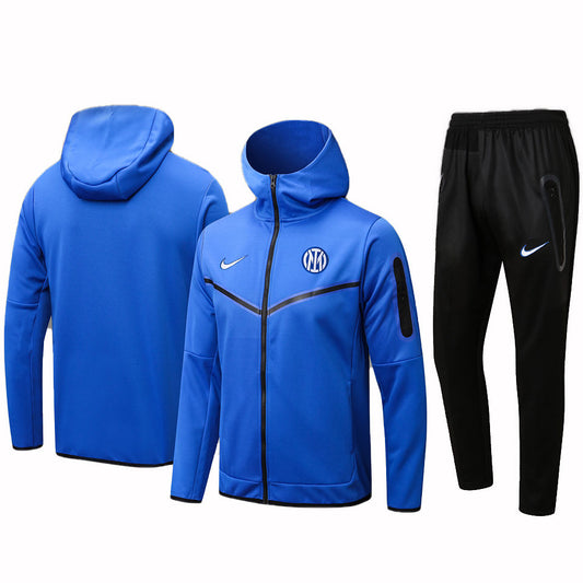 Inter Milan Royal Blue Tech Fleece Tracksuit 2024