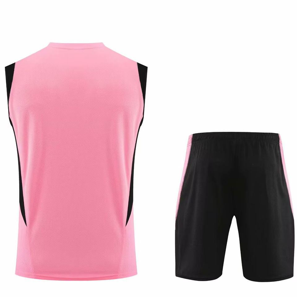 Inter Miami Pink Short Training Set No Sleeves 23/24