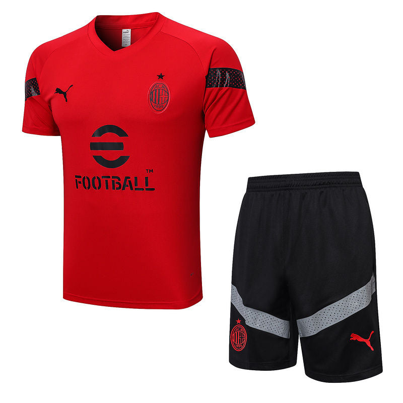 Ac Milan Red Short Training Set 22/23