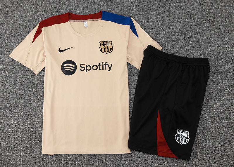 Barcelona Khaki Short Training Set 24/25