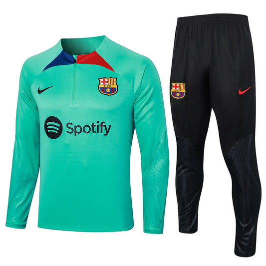 Barcelona Light Blue Halfzip Tracksuit 23/24