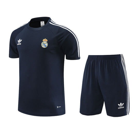 Real Madrid Black Short Training Set 24/25