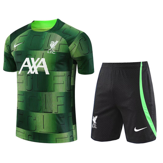 Liverpool Green Short Training Set 23/24