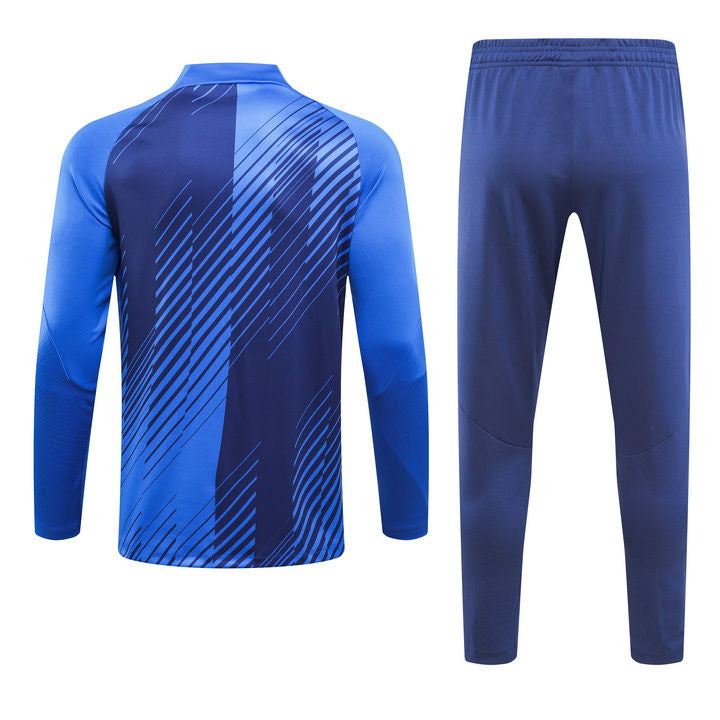 Barcelona Blue Halfzip Tracksuit 23/24