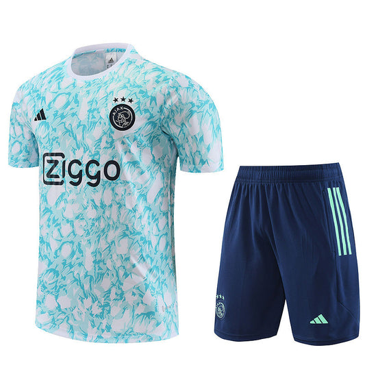 Ajax Light Blue Short Training Set 23/24