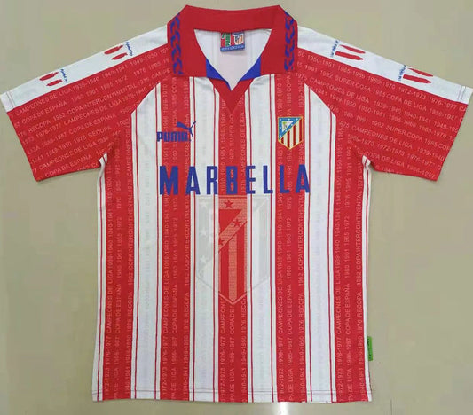 Atletico Madrid Retro Home Kit 1995/96