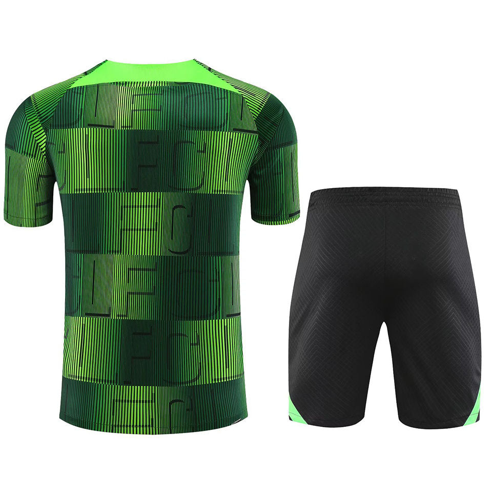 Liverpool Green Short Training Set 23/24