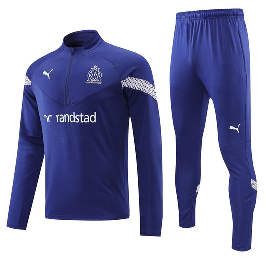 Marseille Purple Halfzip Tracksuit 23/24