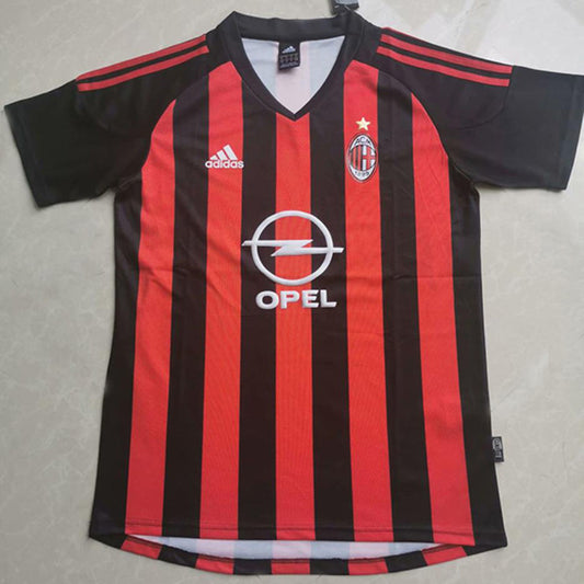 Ac Milan Retro Home Kit 2002/03