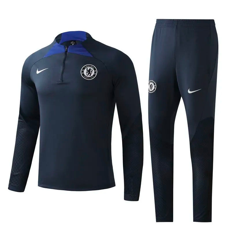 Chelsea Royal Blue Halfzip Tracksuit 22/23