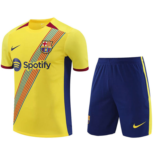 Barcelona Yellow Short Training Set 23/24