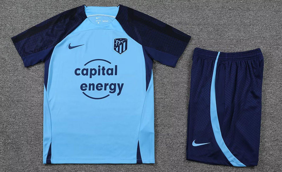 Atletico Madrid Blue Short Training Set 22/23