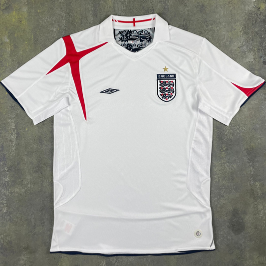 England Retro Home Kit 2006/07