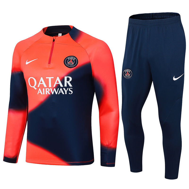 PSG Orange Halfzip Tracksuit 24/25