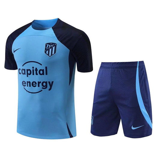 Atletico Madrid Blue Short Training Set 22/23