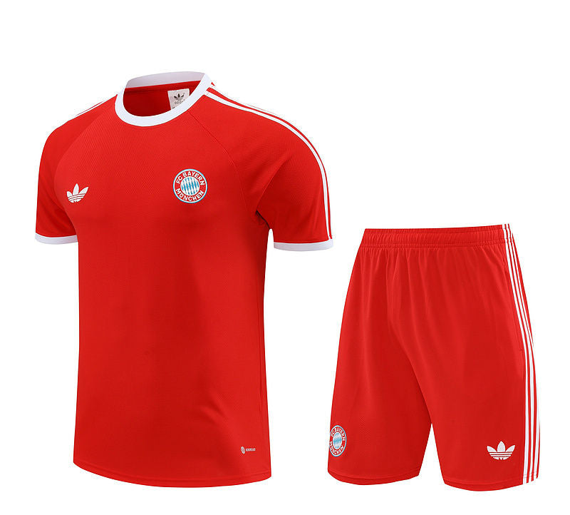 Bayern Red Short Training Set 24/25