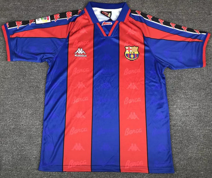 Barcelona Retro Ronaldo Home Kit 1996/97