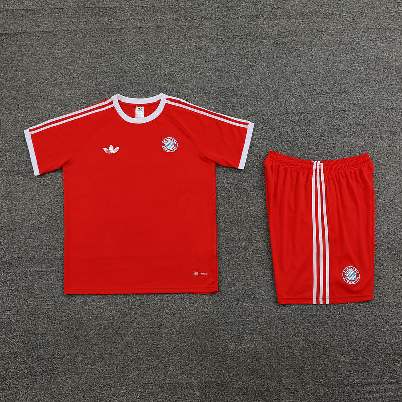 Bayern Red Short Training Set 24/25