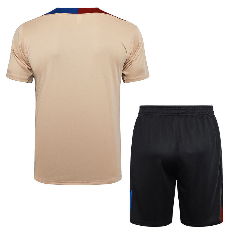 Barcelona Khaki Short Training Set 24/25