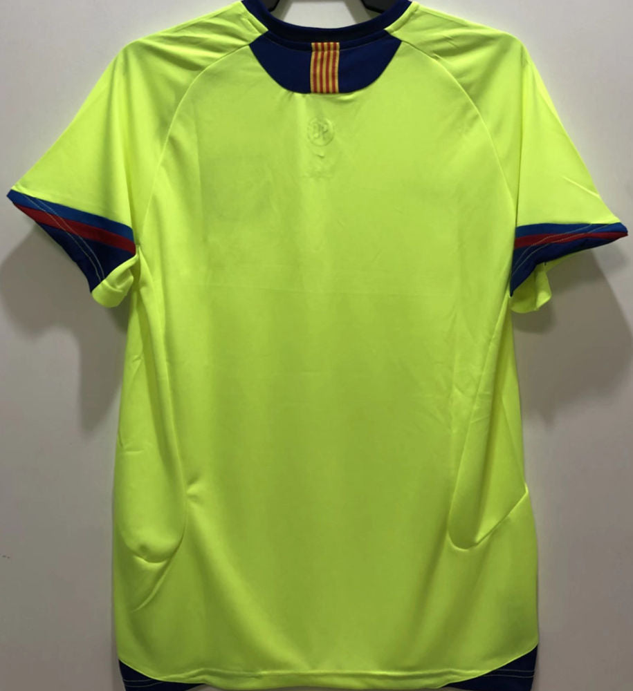 Barcelona Retro Green Away Kit 2005/06