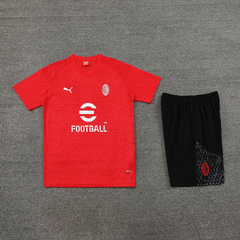 Ac Milan Red Short Training Set 23/24