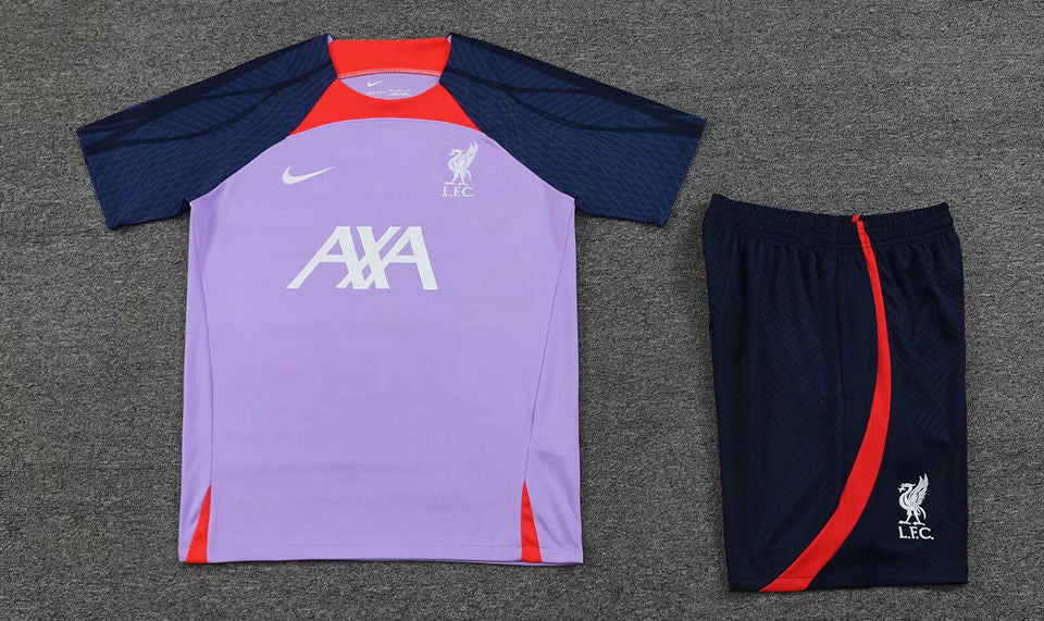 Liverpool Purple Short Training Set 23/24