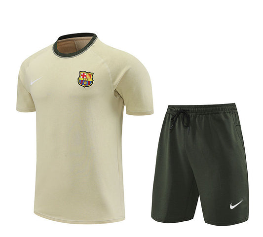 Barcelona Khaki Short Training Set 24/25