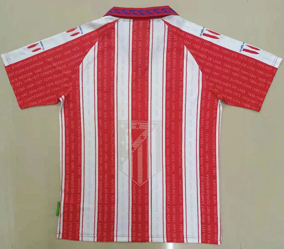 Atletico Madrid Retro Home Kit 1995/96