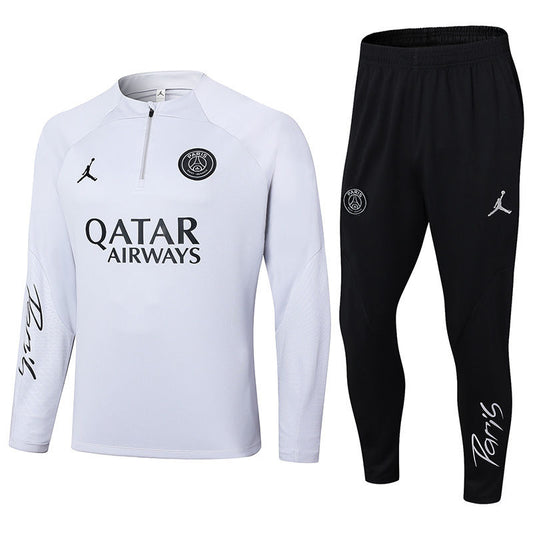 PSG White Halfzip Tracksuit 24/25