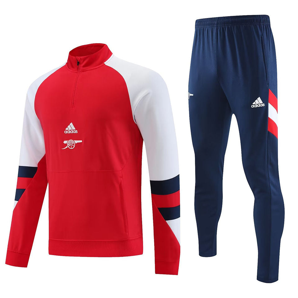 Arsenal Red Halfzip Tracksuit 23/24