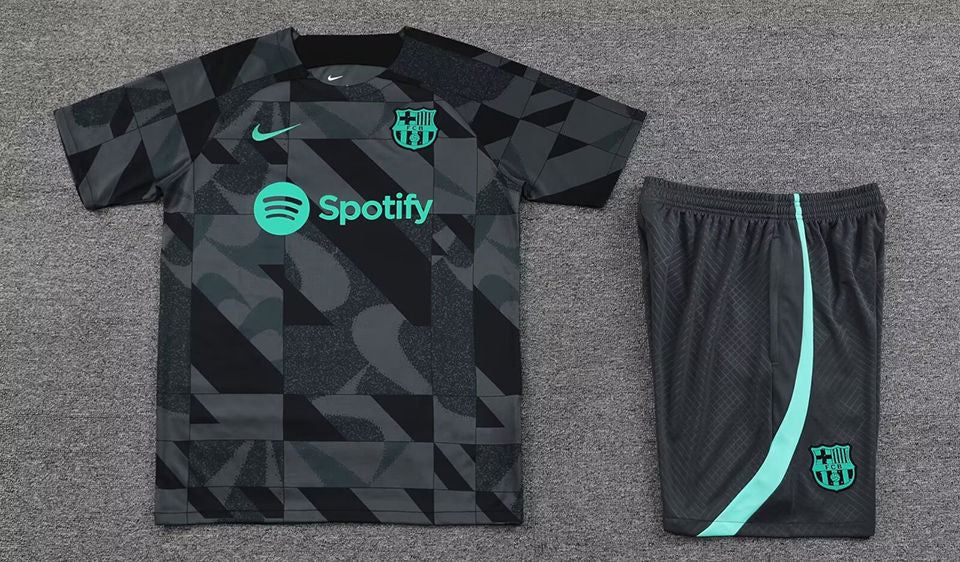 Barcelona Grey Short Training Set 23/24