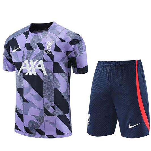 Liverpool Purple Short Training Set 23/24