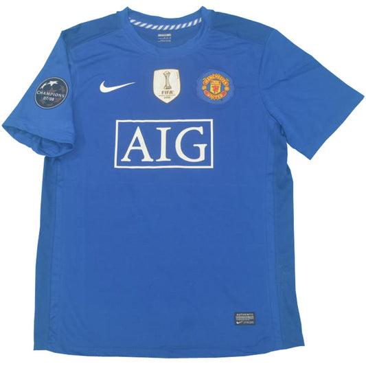 Man Utd Ronaldo Retro Away Kit 2008/09