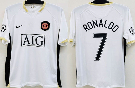 Man Utd Ronaldo UCL Retro Away Kit 2006/07