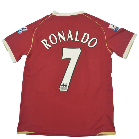 Man Utd Ronaldo Retro Home Kit 2006/07