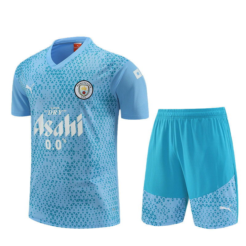 Man City Light Blue Short Training Set 23/24