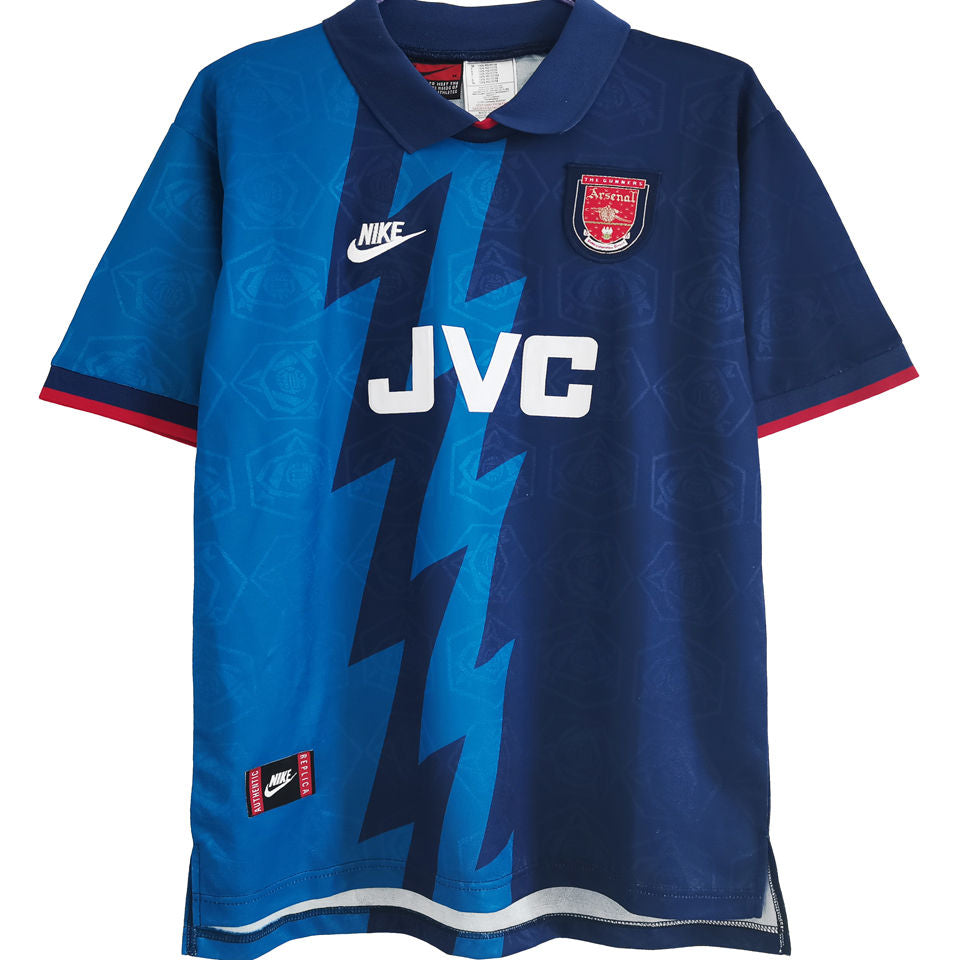 Arsenal Retro Away Blue Kit 1995/96