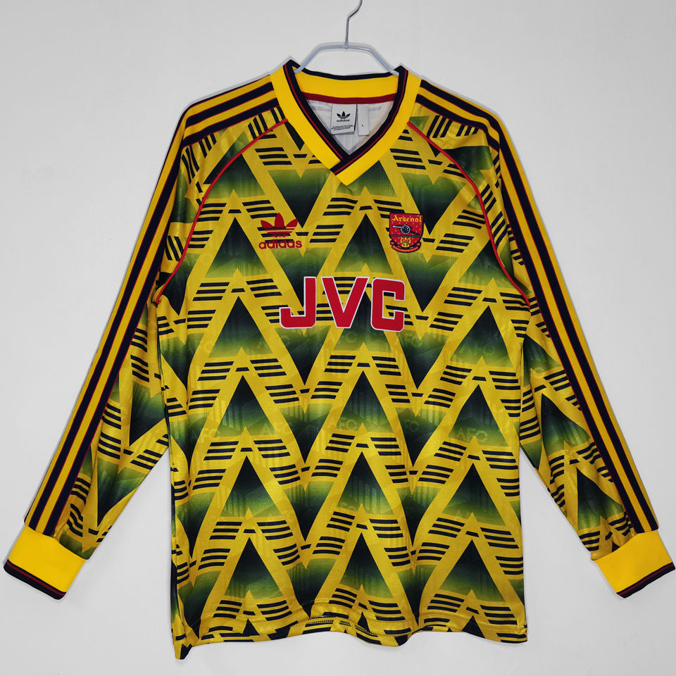 Arsenal Retro Away Kit Long Sleeve 1991/92