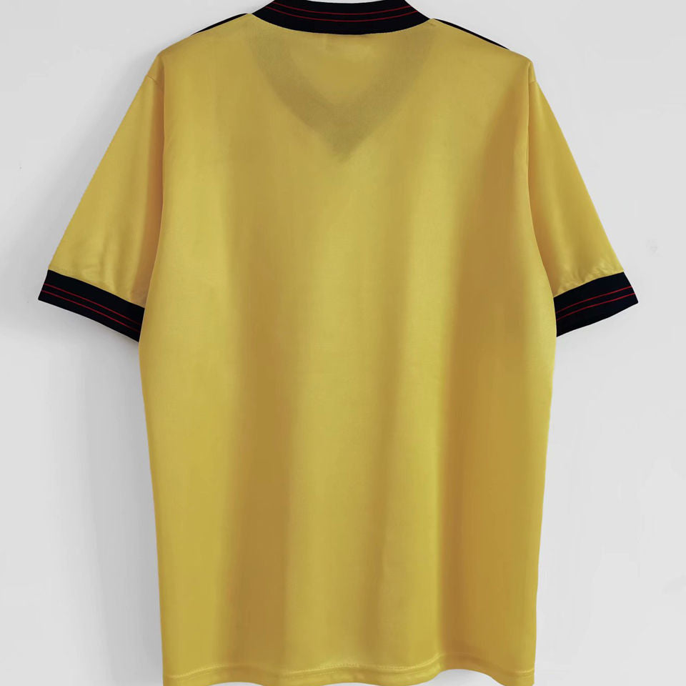 Arsenal Retro Away Yellow Kit 1983/84