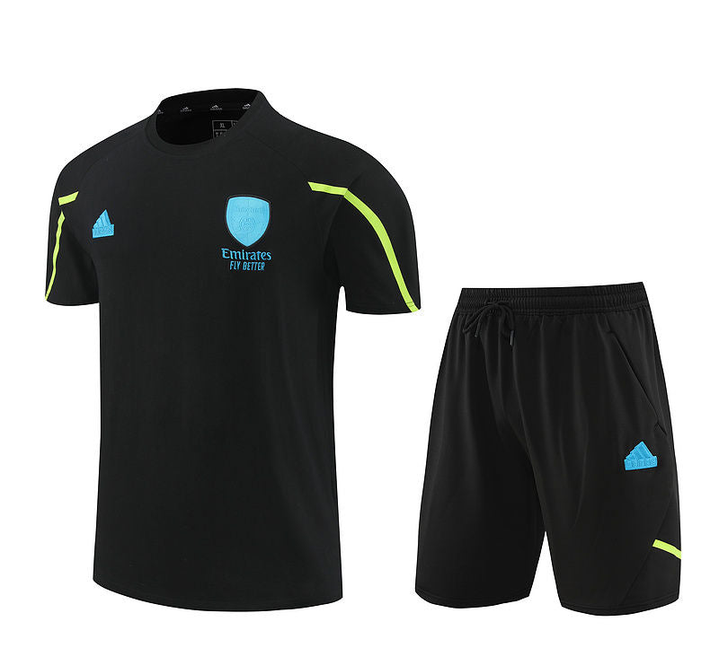 Arsenal Black Short Training Set 24/25