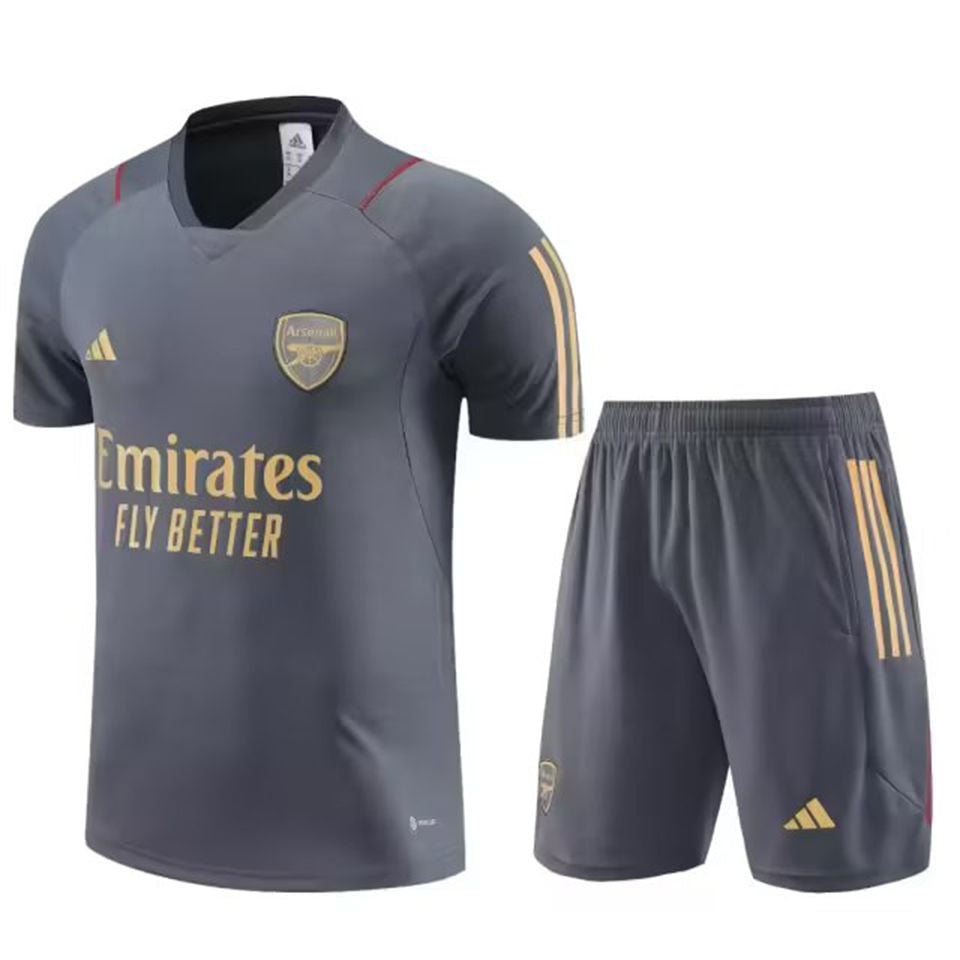 Arsenal Gray Short Training Set 23/24