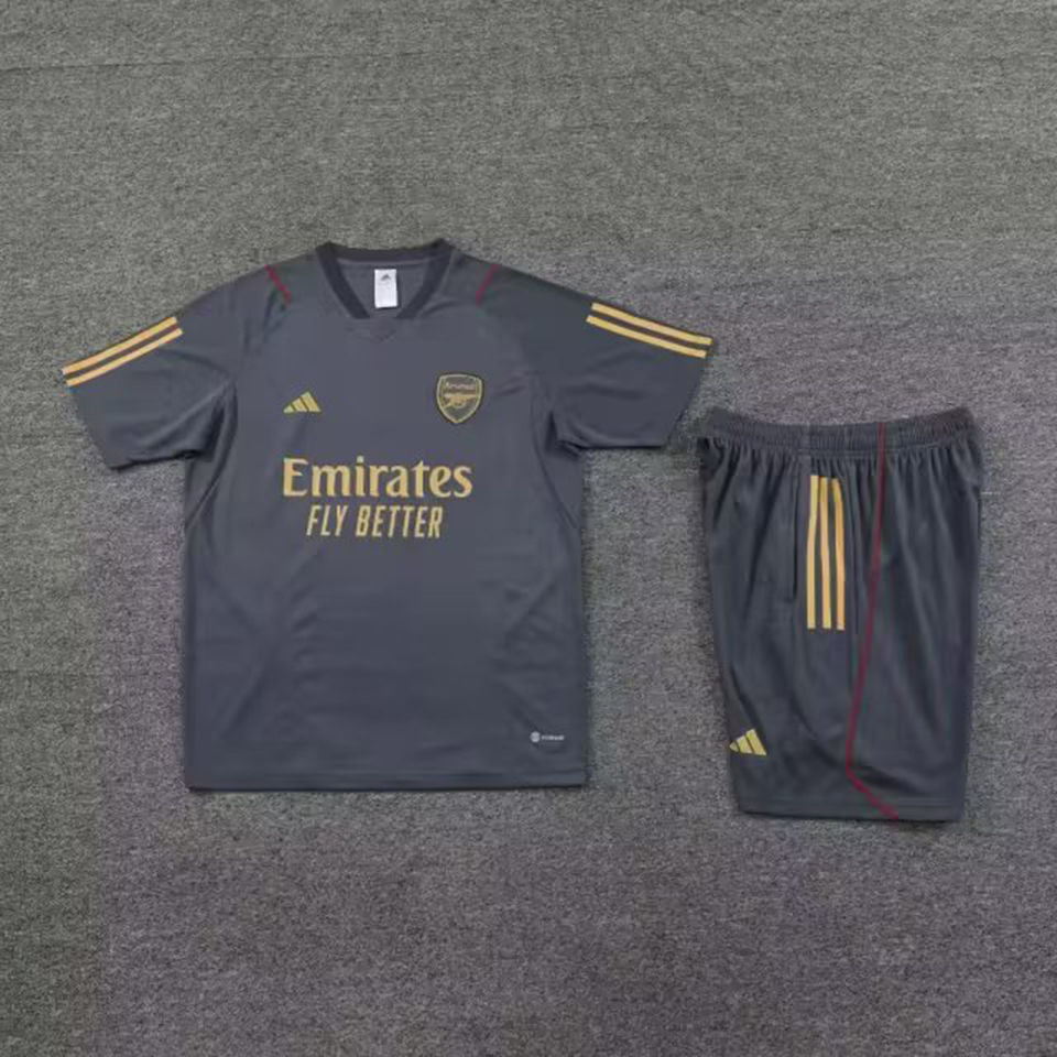 Arsenal Gray Short Training Set 23/24