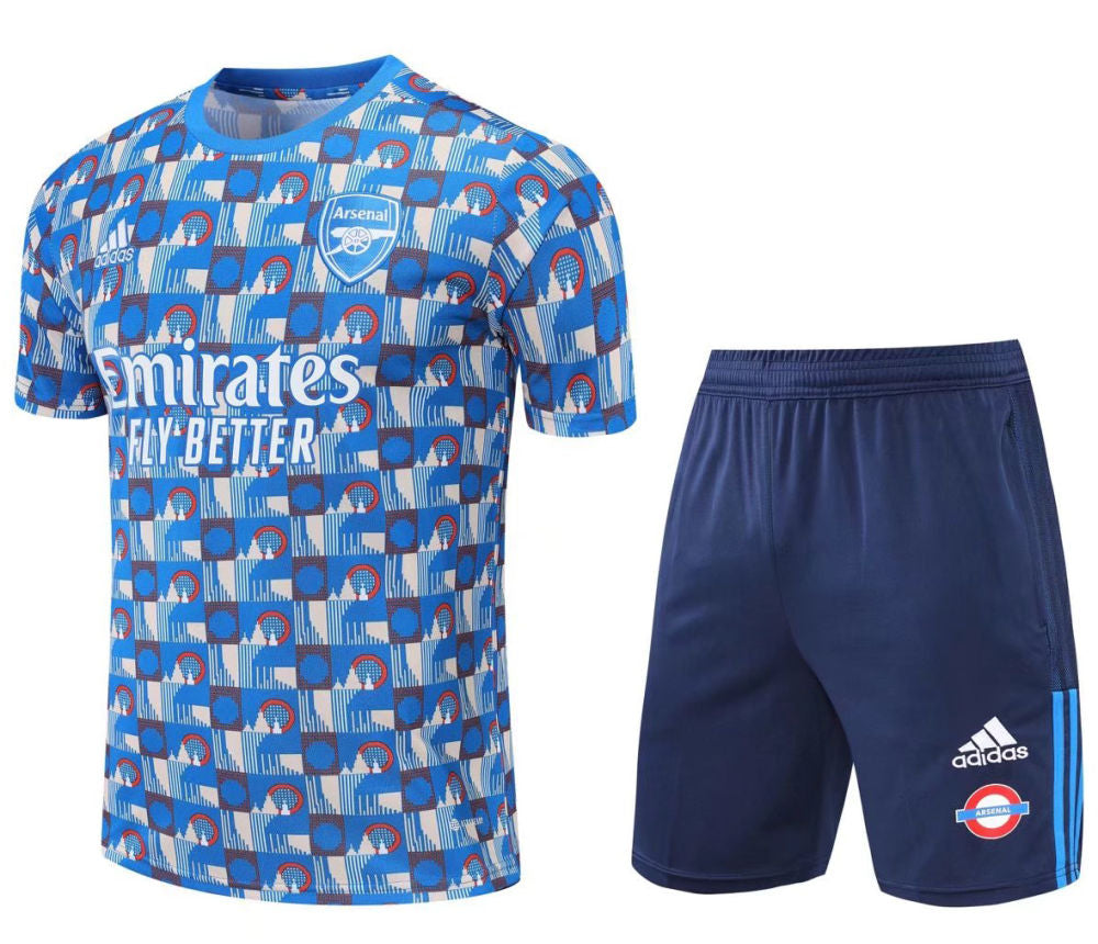 Arsenal Blue Short Training Set 22/23